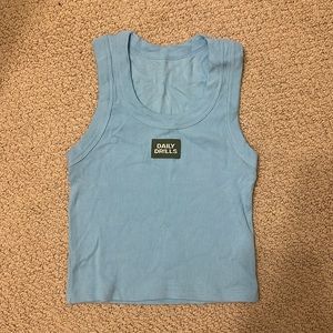 Daily drills ribbed tank